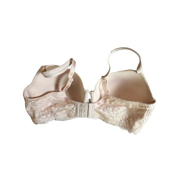 Talbots Lace Bra Size 40DDD Plus‎ Nude Lace NWT 3 Hooks Loops - Picture 5 of 9